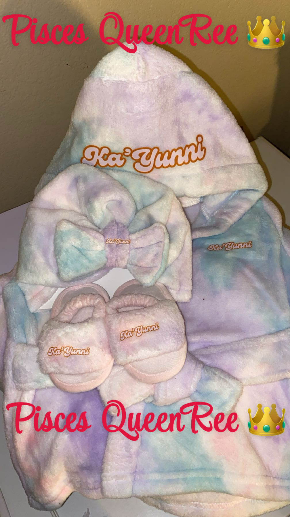 Personalized Baby Robe Set